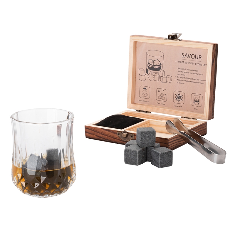 Savour 11-Piece Whiskey Stone Set 6