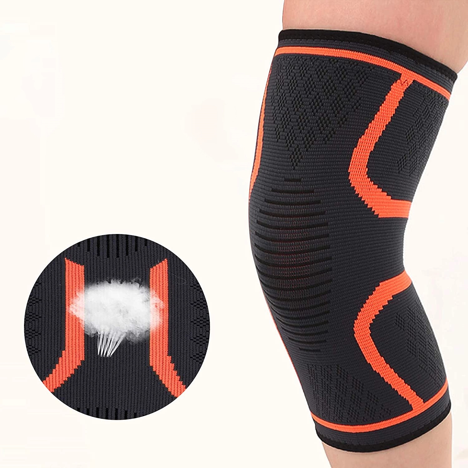 Nylon Sport Cycling Basketball Kneepad "L" 2