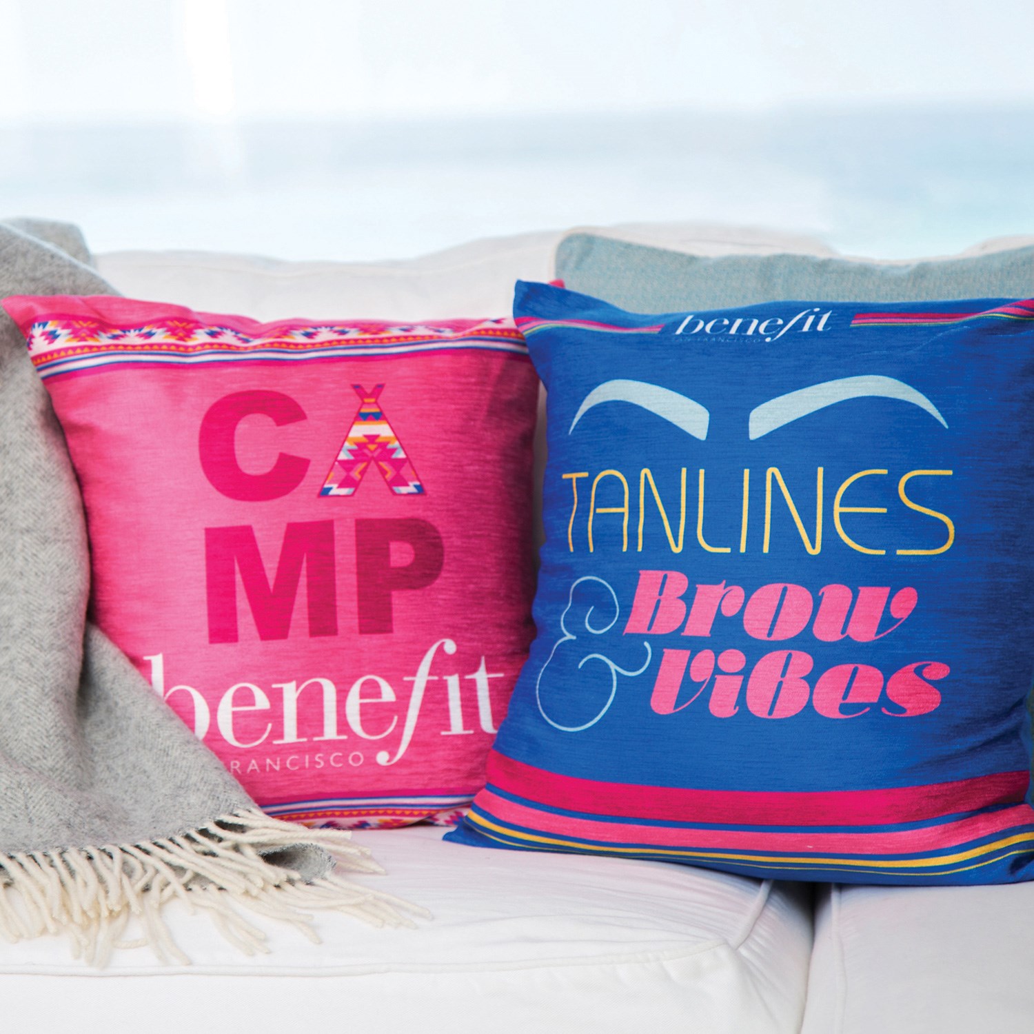 Chenille Throw Pillow (Not Sewn) 1