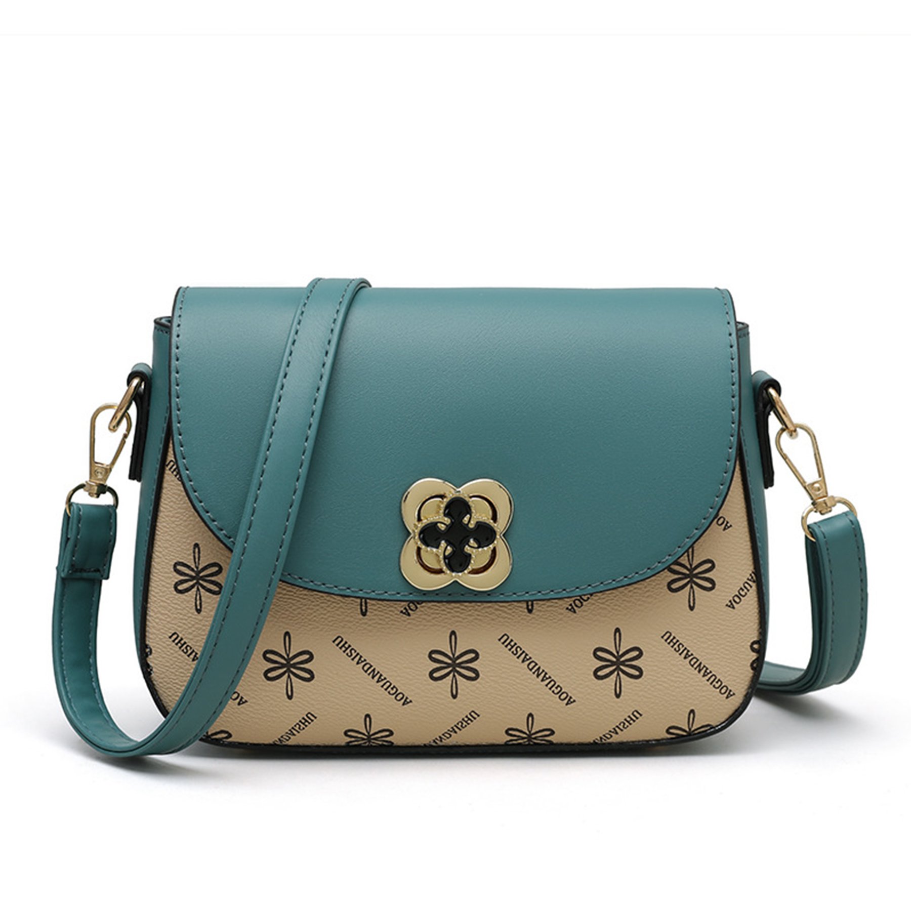 Pu Leather mini waterproof printed mobile Cross-body Bag 2