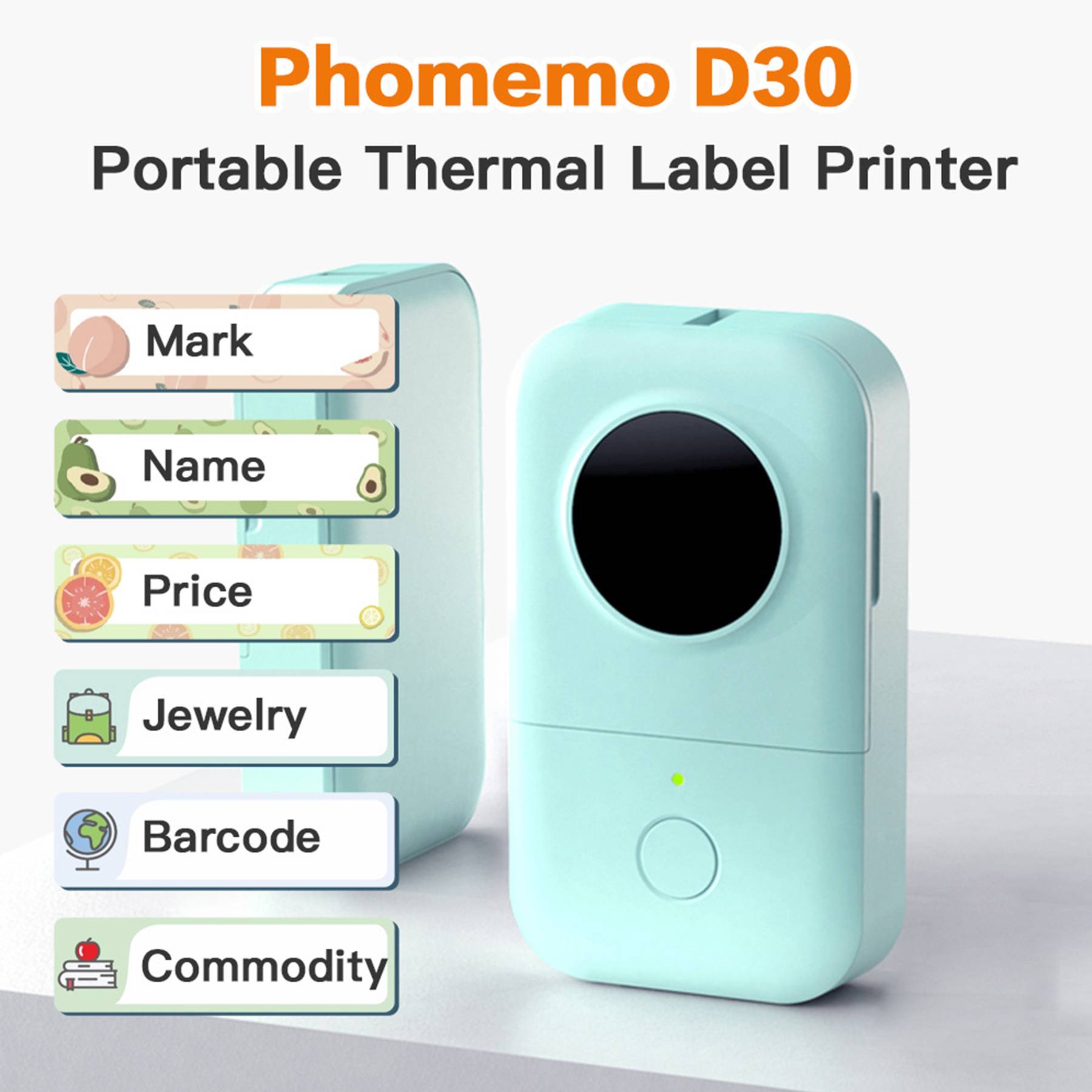 Portable Bluetooth Label Printer 3