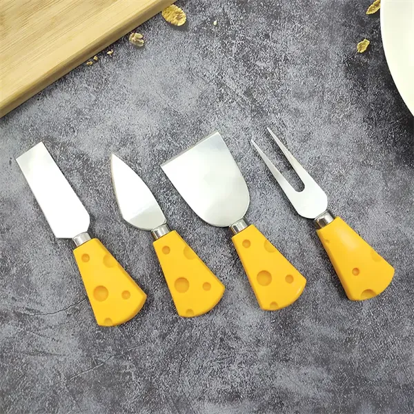 4 Pcs Stainless Steel Cheese Slicer 5