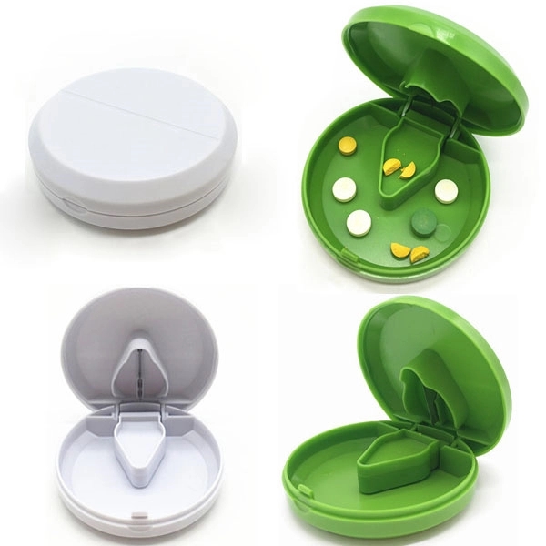 Round Pill Box With Cutter 4