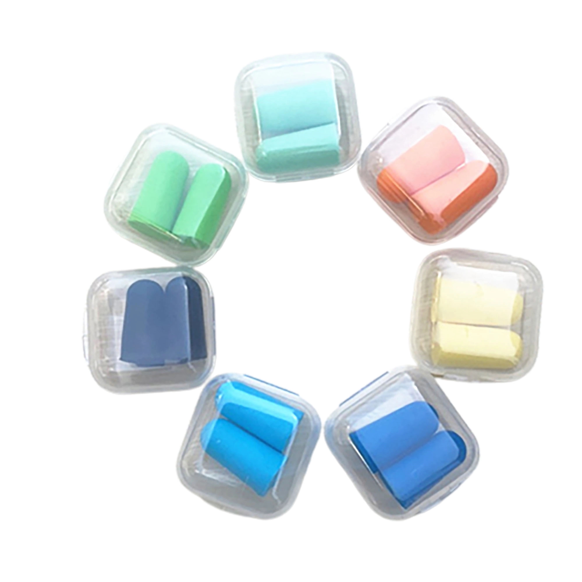 Sponge Ear Plugs With Clear Case 3