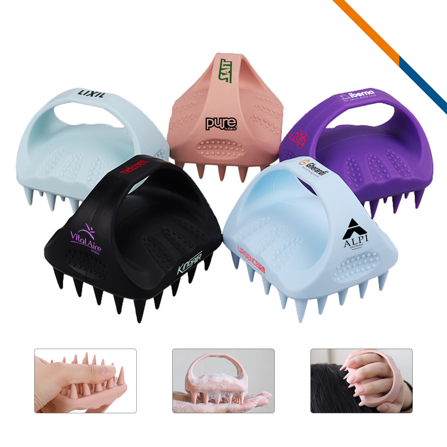 Ocho Shower Brush 4