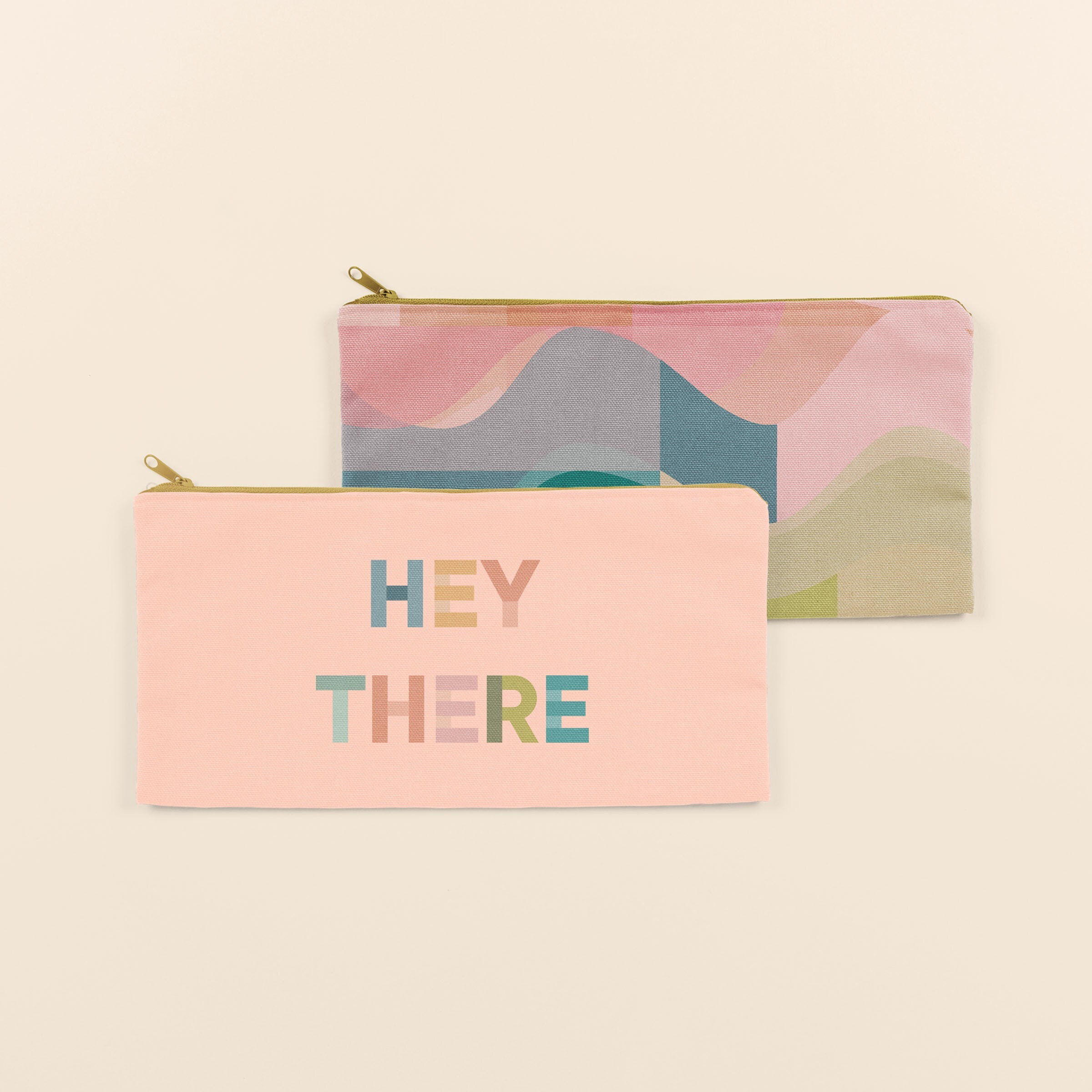 ALL THE THINGS POUCH - 4CP PIGMENT DYED CANVAS