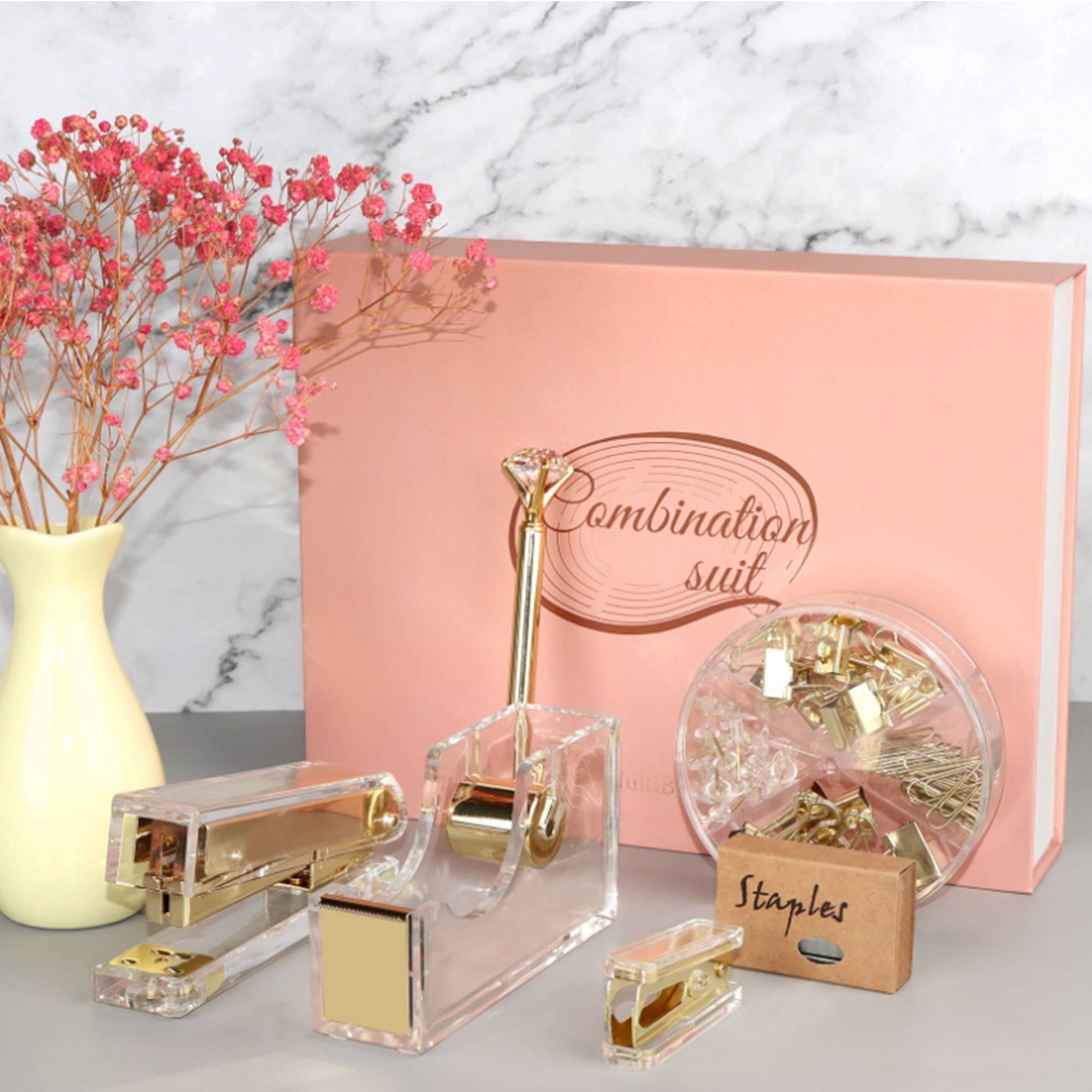 Acrylic Stationery Set Box 2