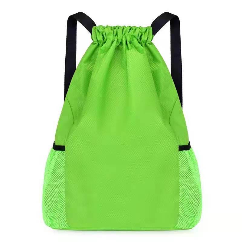 Nylon Large Drawstring Backpack Sports Bag 6