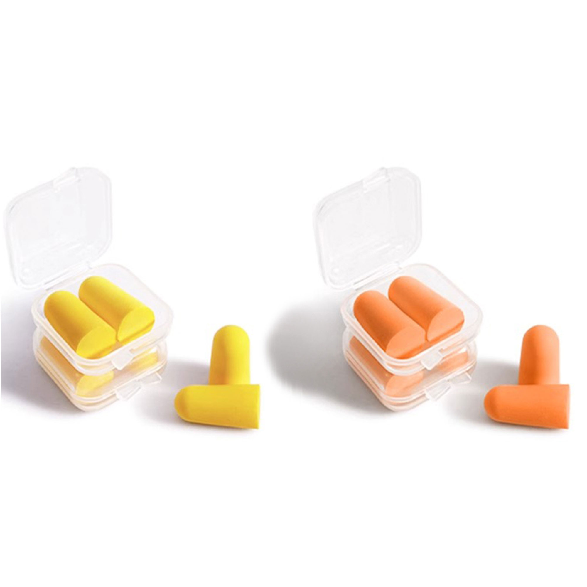 Soft Foam Earplugs With Individual Cases 4