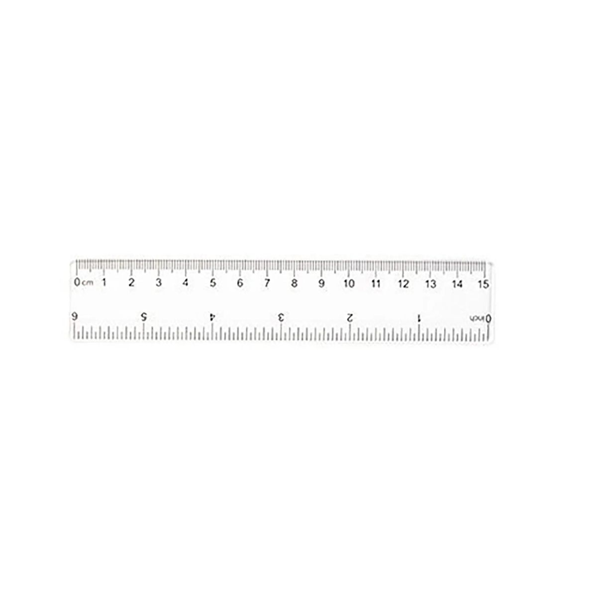 Durable Transparent Ruler for Students and Artists 1