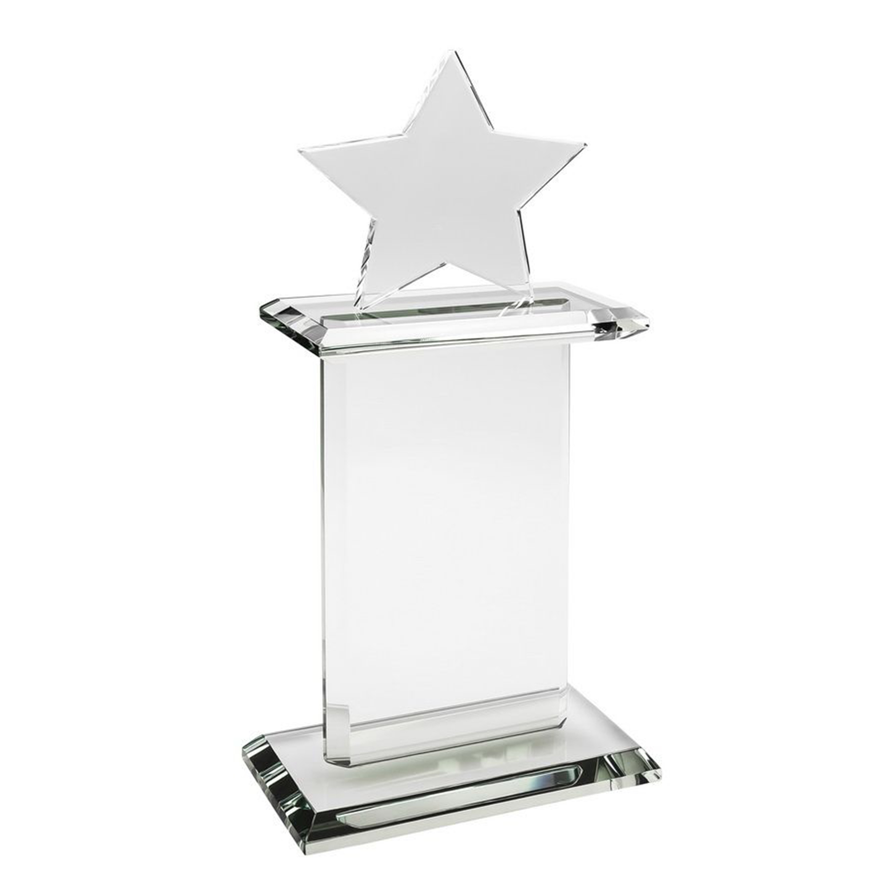 10 1/2" Pedestal Award-Star_D088SF