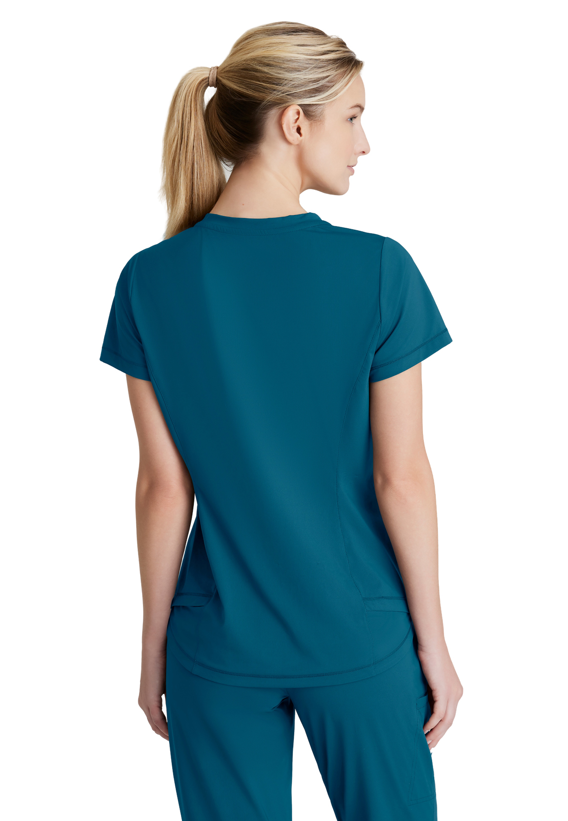 Skechers Slip-Ins - Women's One-Pocket Curved Neck Flow Scrub Top 22