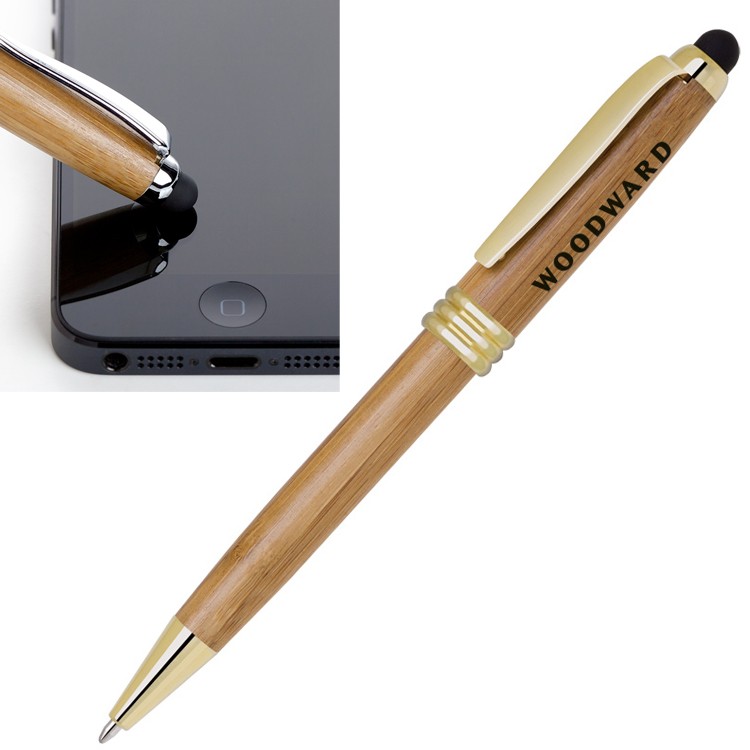 Eco III Stylus Tool with Bamboo Ballpoint Pen 1