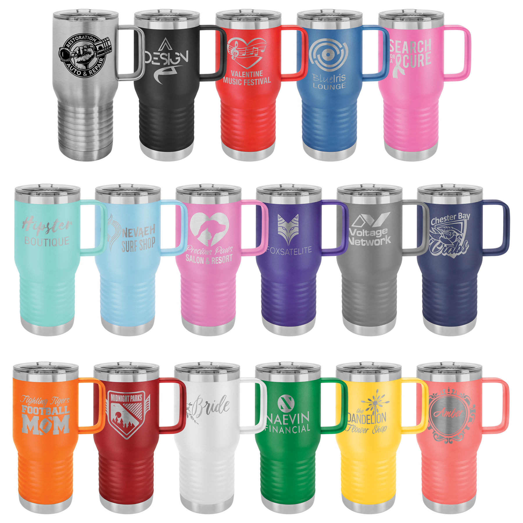 Polar Camel Insulated Mug-17 Colors 1