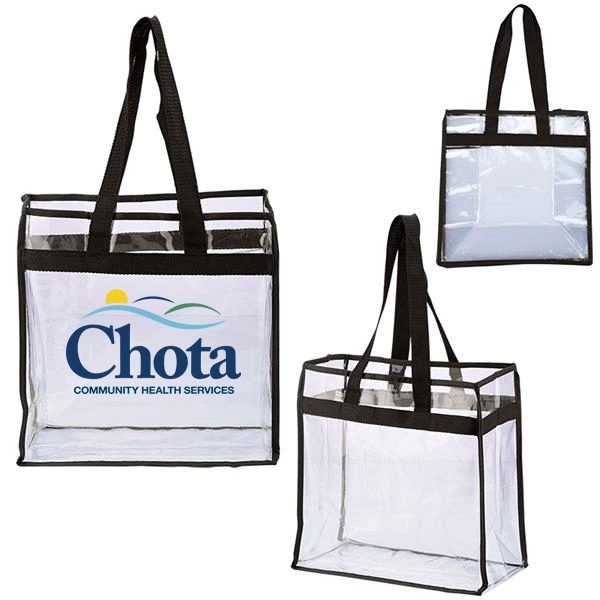 Stadium Tote Bag with Zipper 2