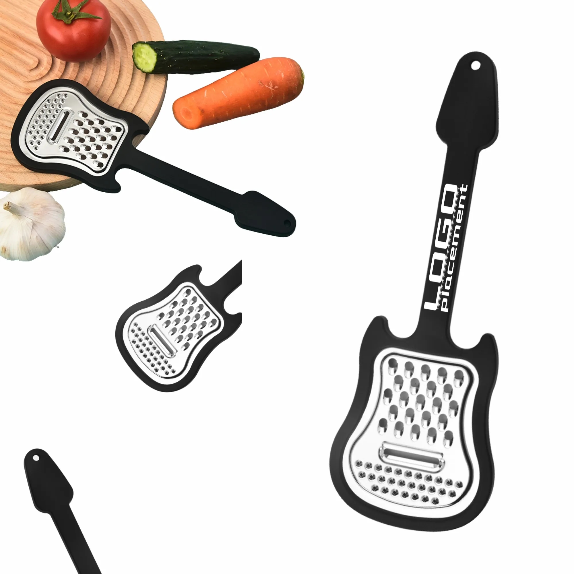 Guitar-Shaped Stainless Steel Multifunctional Grater