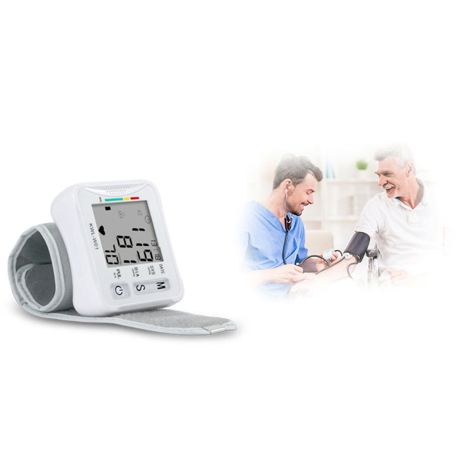 Electronic Wrist Blood Pressue Monitor 4