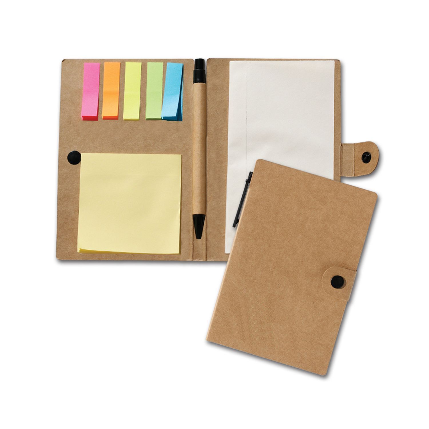 Recycled Jotter W/Post A Note & Flag Set 2