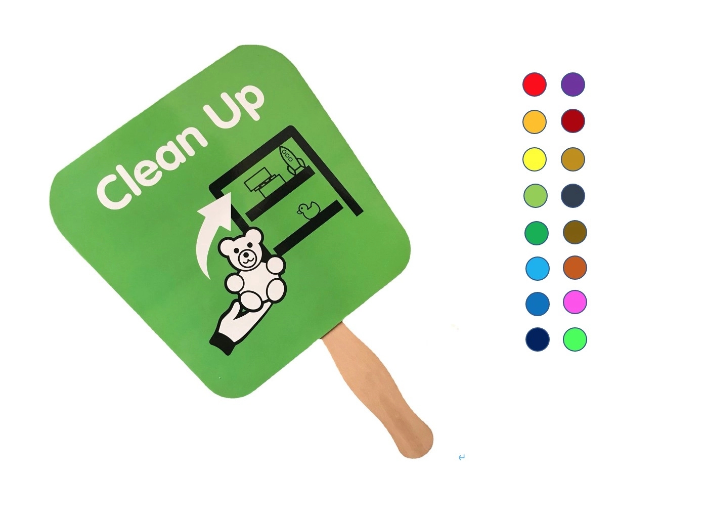 Customize Shape Hand Fans 3
