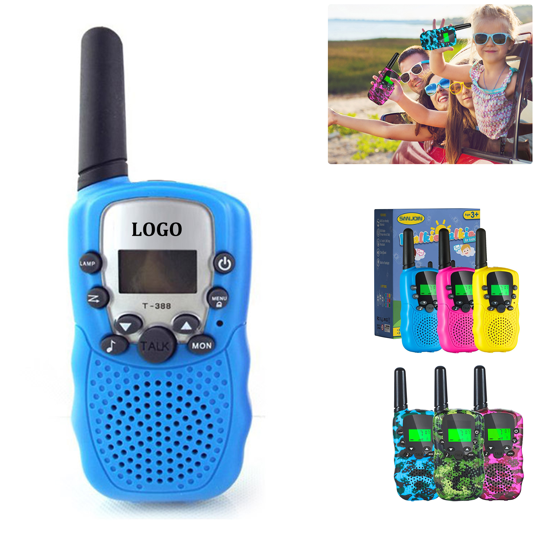 Walkie Talkies for Kids Toy 4