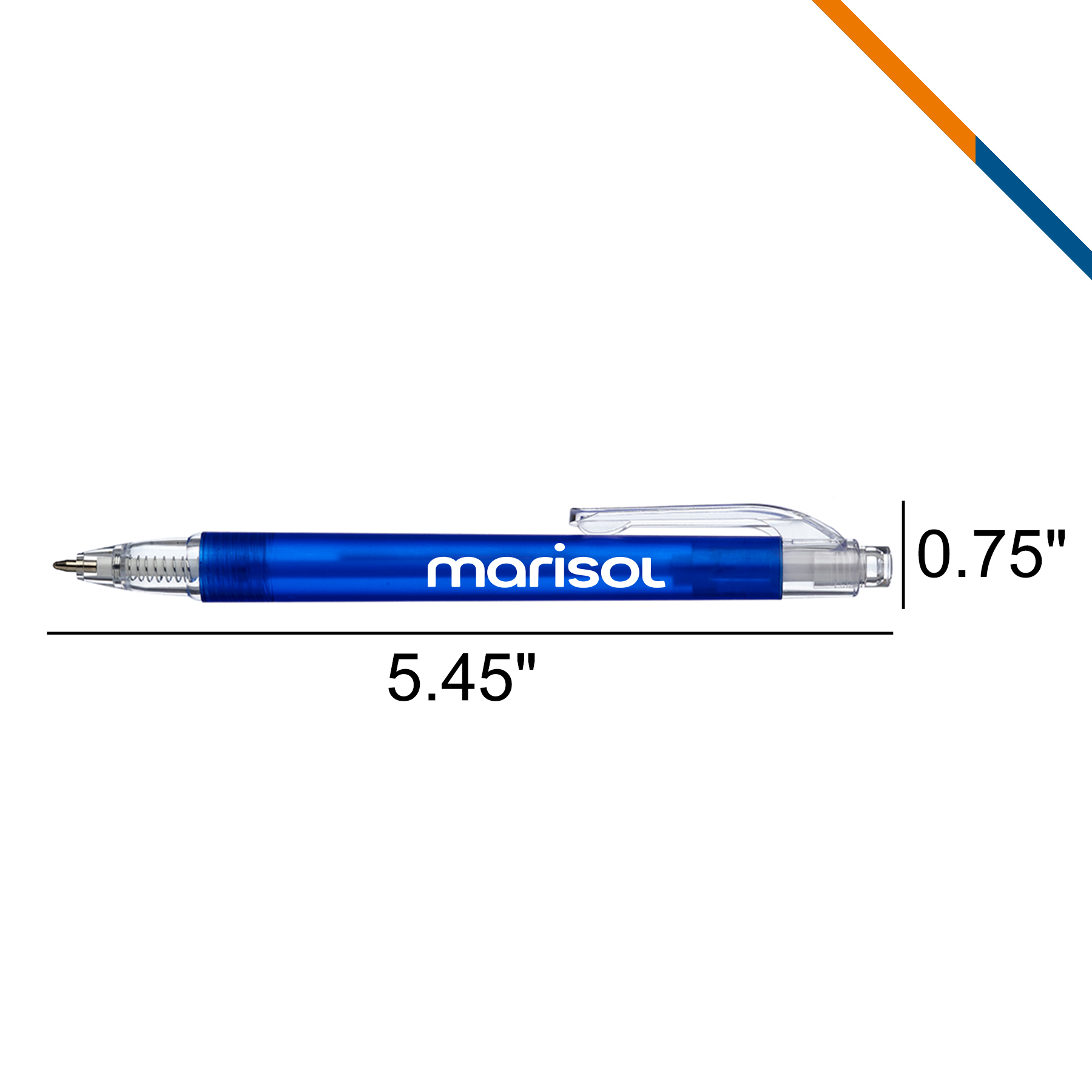 Elu Translucent Ballpoint Pen 3
