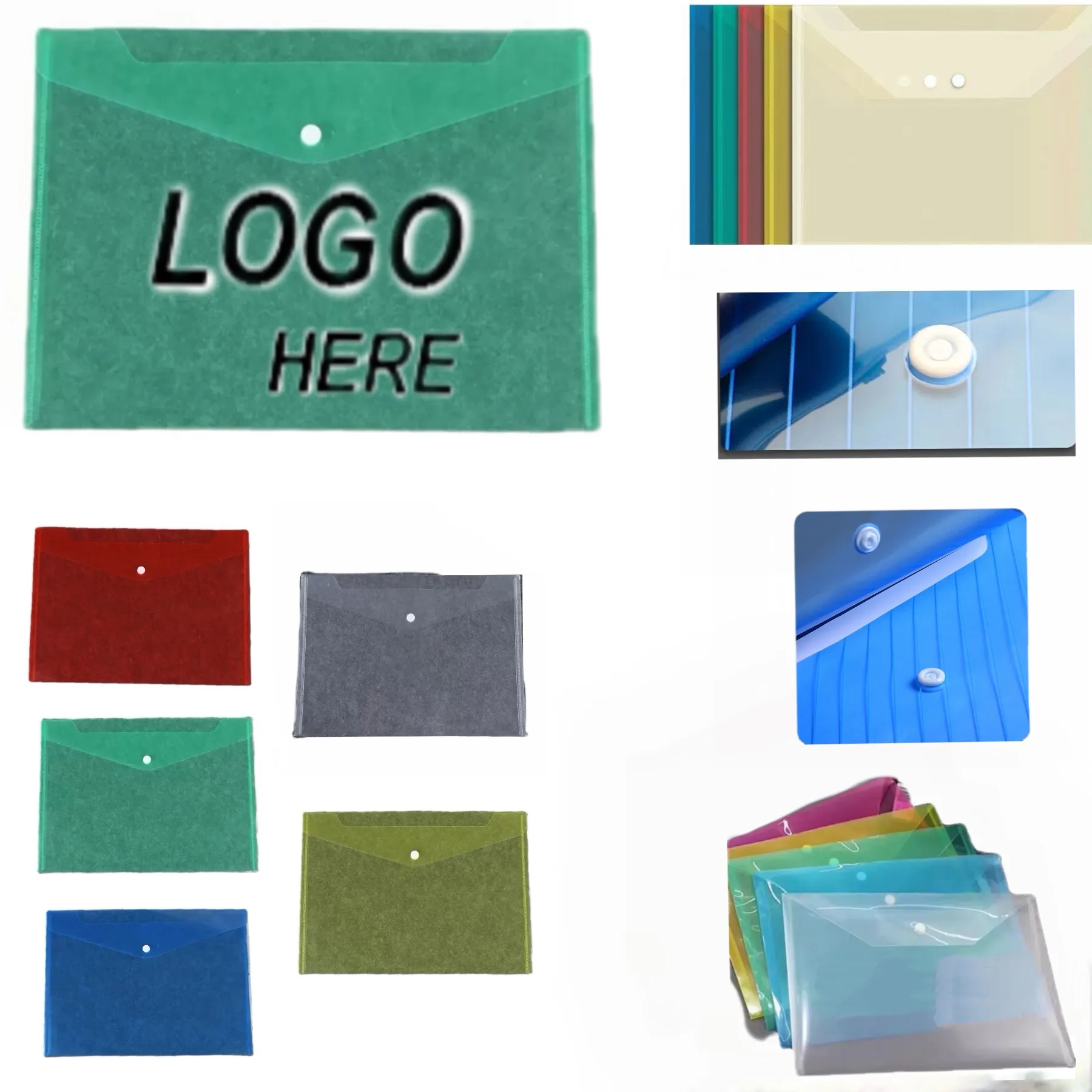 File Folders with Label Pockets 2