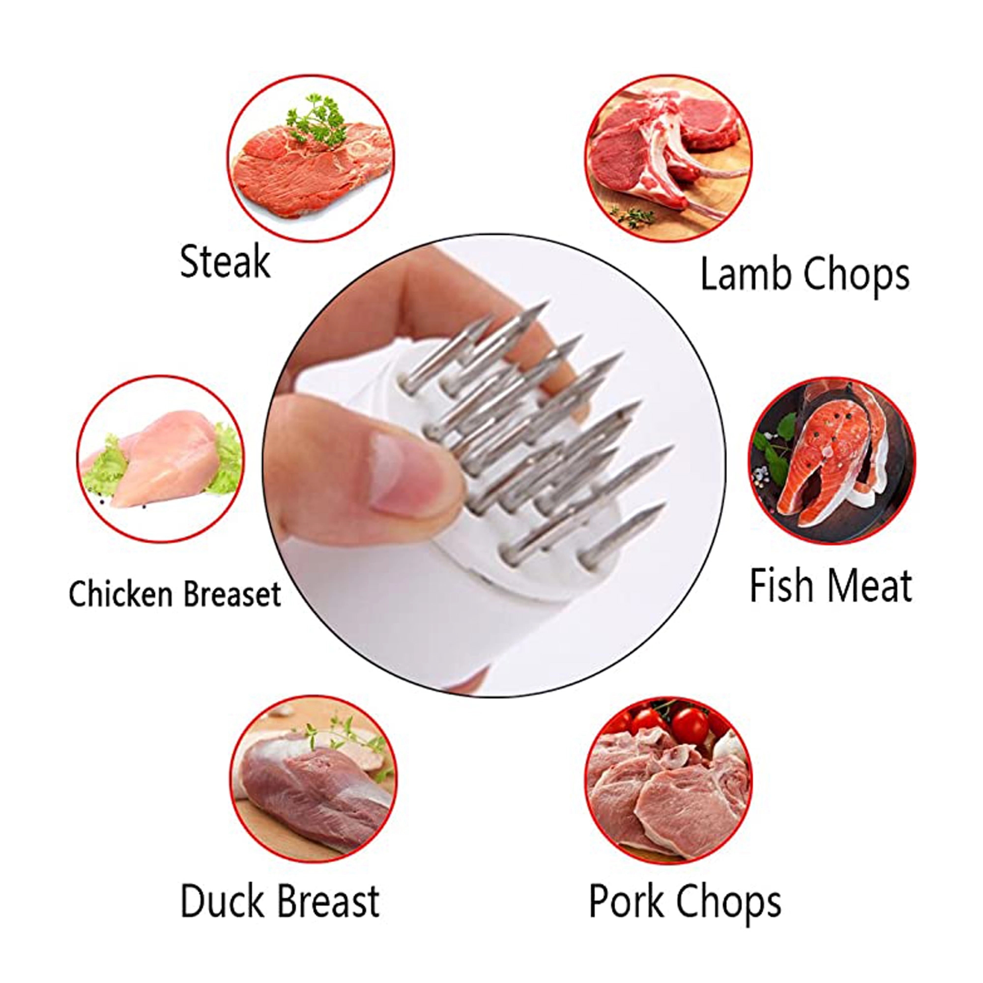 Stainless Steel Meat Tenderizer 3