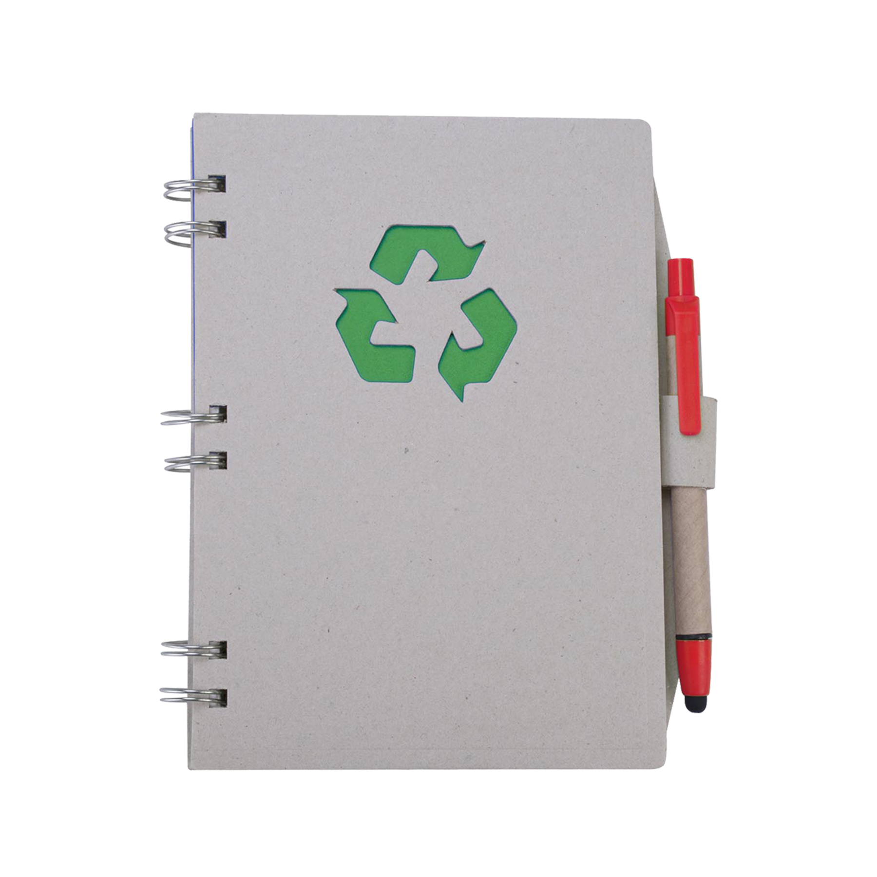 Eco-Friendly Recycled Spiral Notebook - close out 3