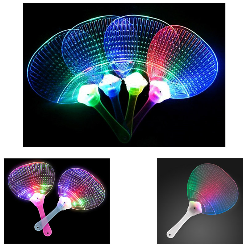 Light-Up Flashing Hand Fan 1
