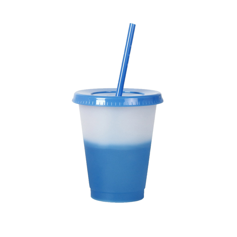 16OZ Cold Colored Changing Tumbler Cups for Kids 9