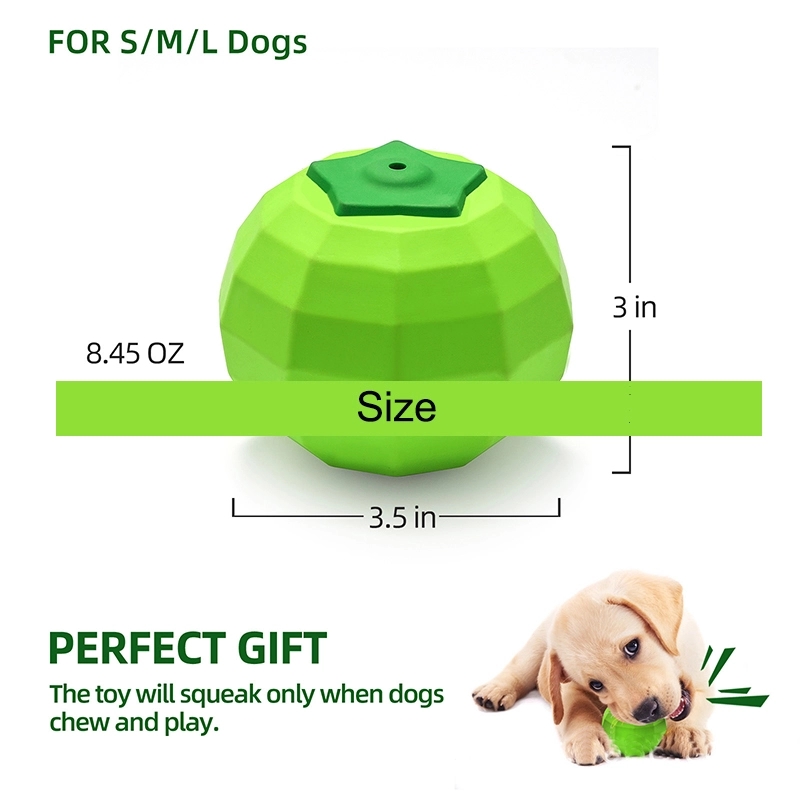 Interactive Rubber Balls For Dogs Puppy Cat Chewing Toys 2