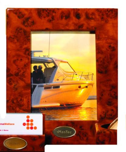 *CLOSEOUT* Burlwood Series - 5x7 Picture Frame