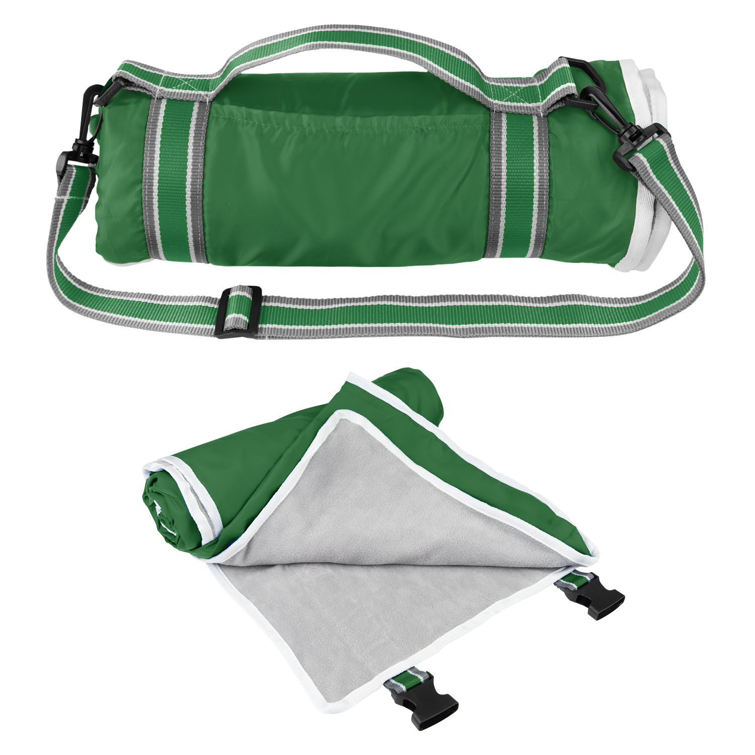 Riverside rPET Roll-Up Blanket With Carrying Handle 3