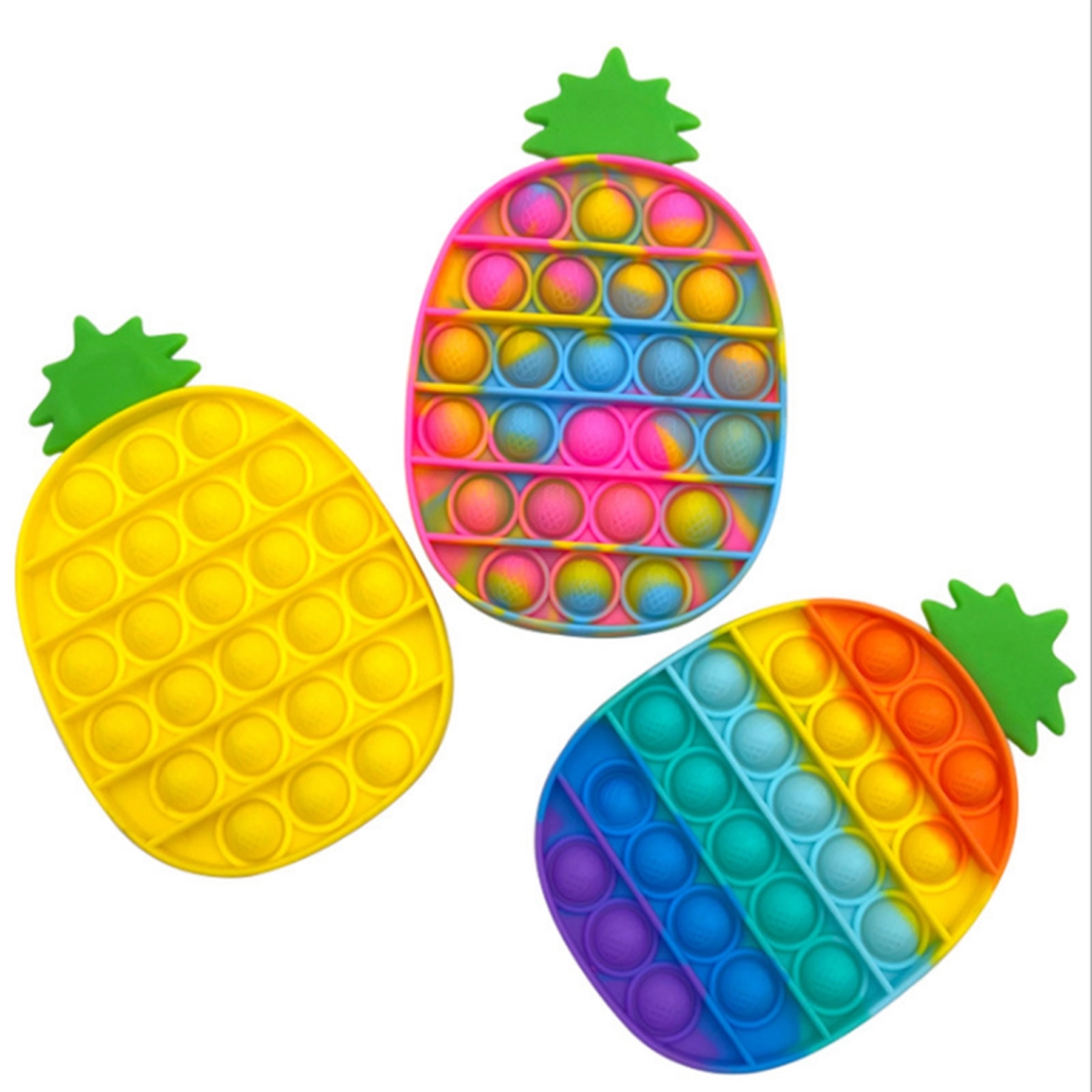 Pineapple Silicone Pops Bubble Sensory Fidget Toy 9