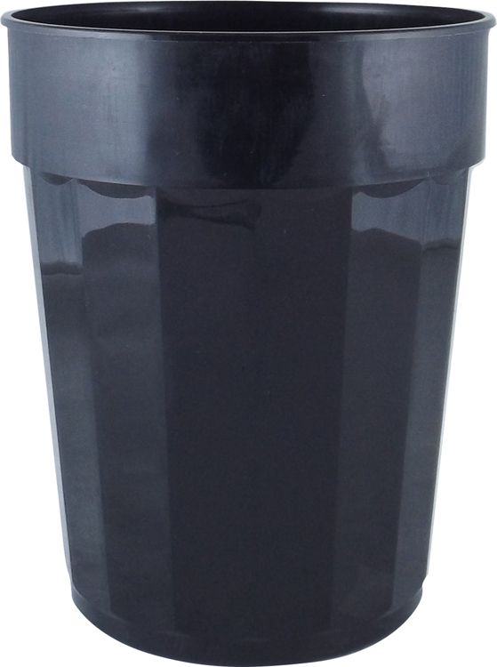 22 oz Squat Fluted Plastic Stadium Cup