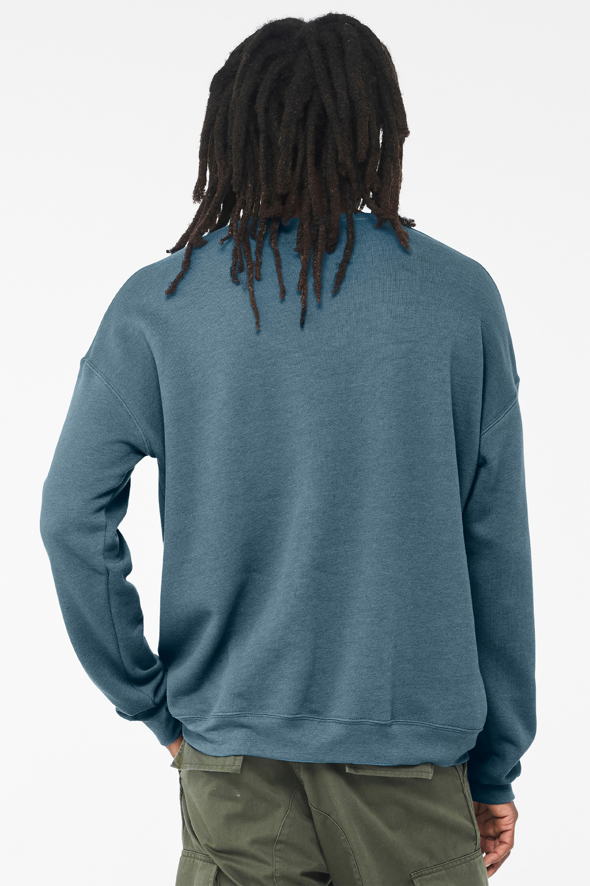 BELLA+CANVAS Unisex Sponge Fleece Drop Shoulder Sweatshirt. BC3945 59