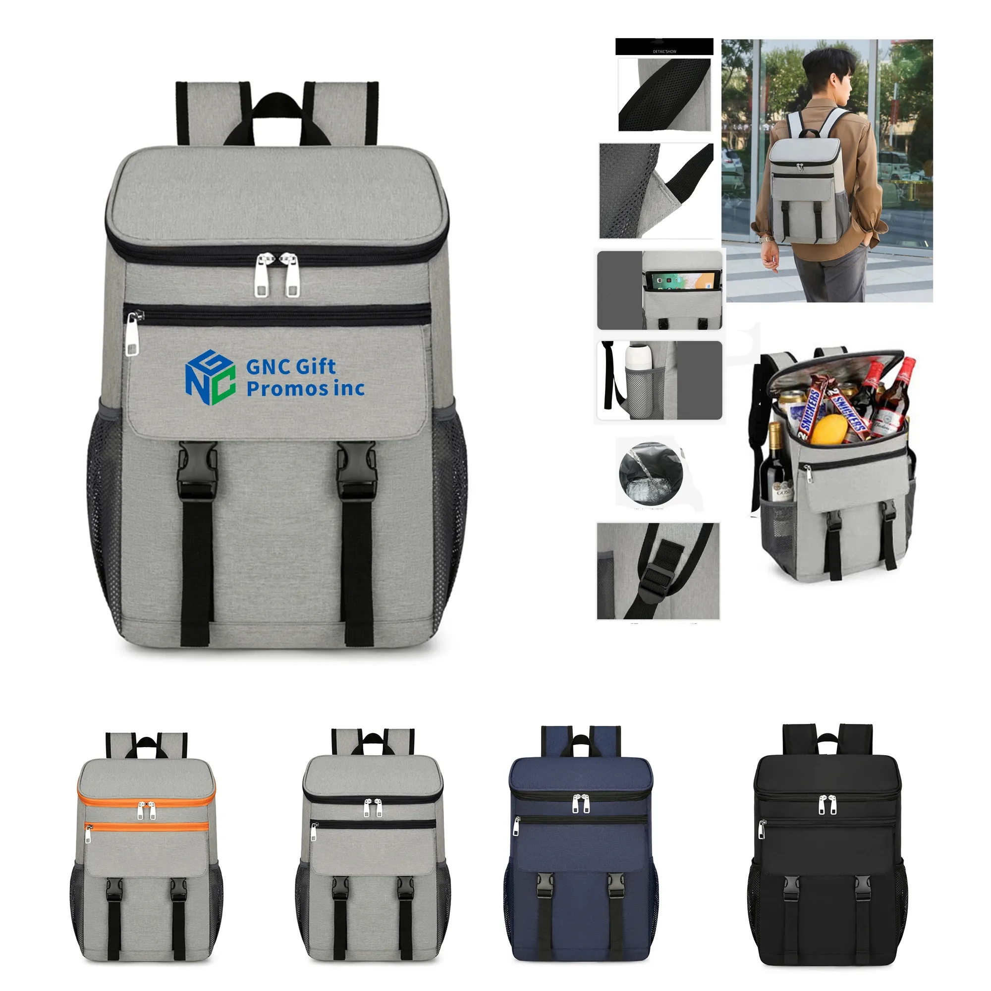 Portable Backpack Insulated Lunch Bag 4