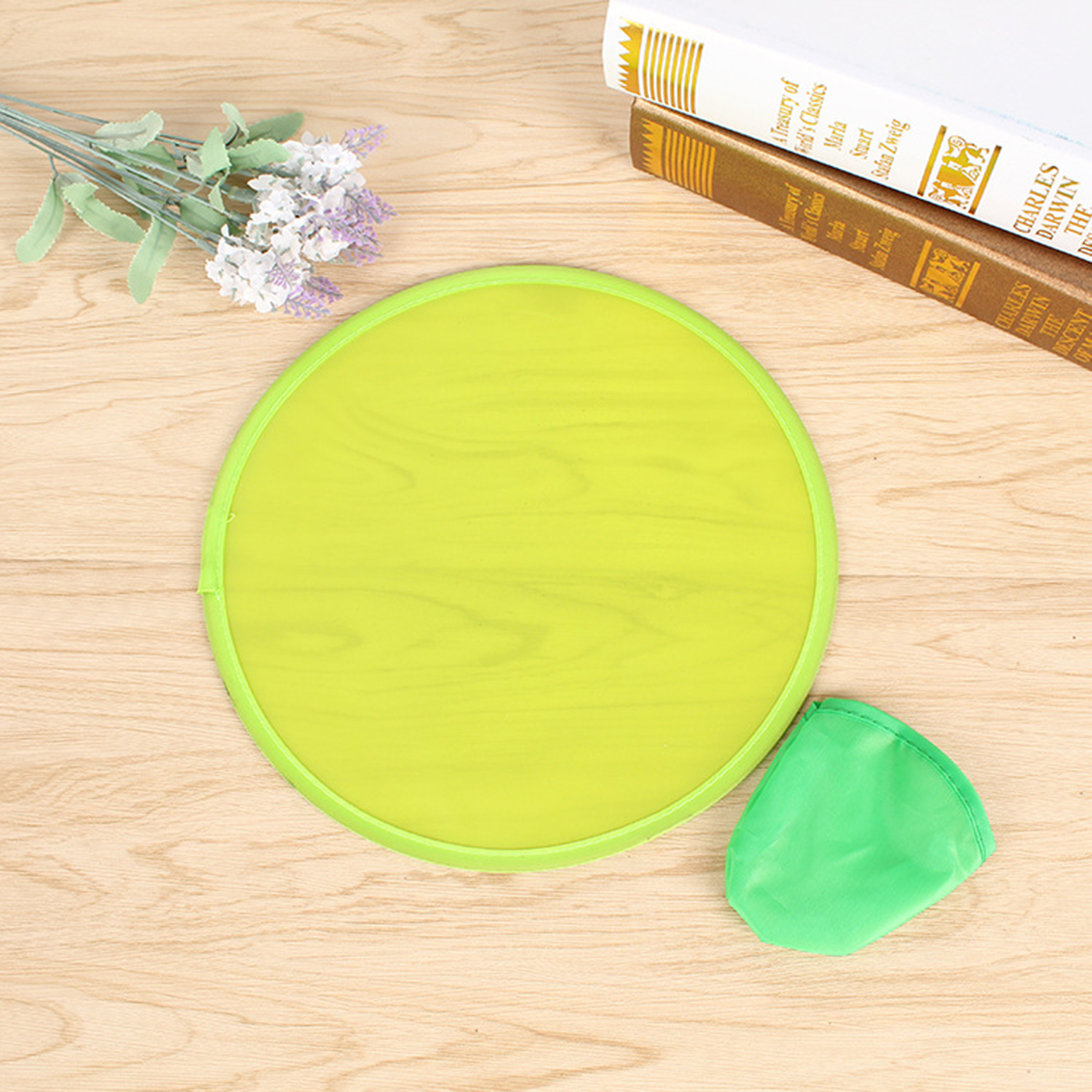 Foldable Hand Fan With Handle 3