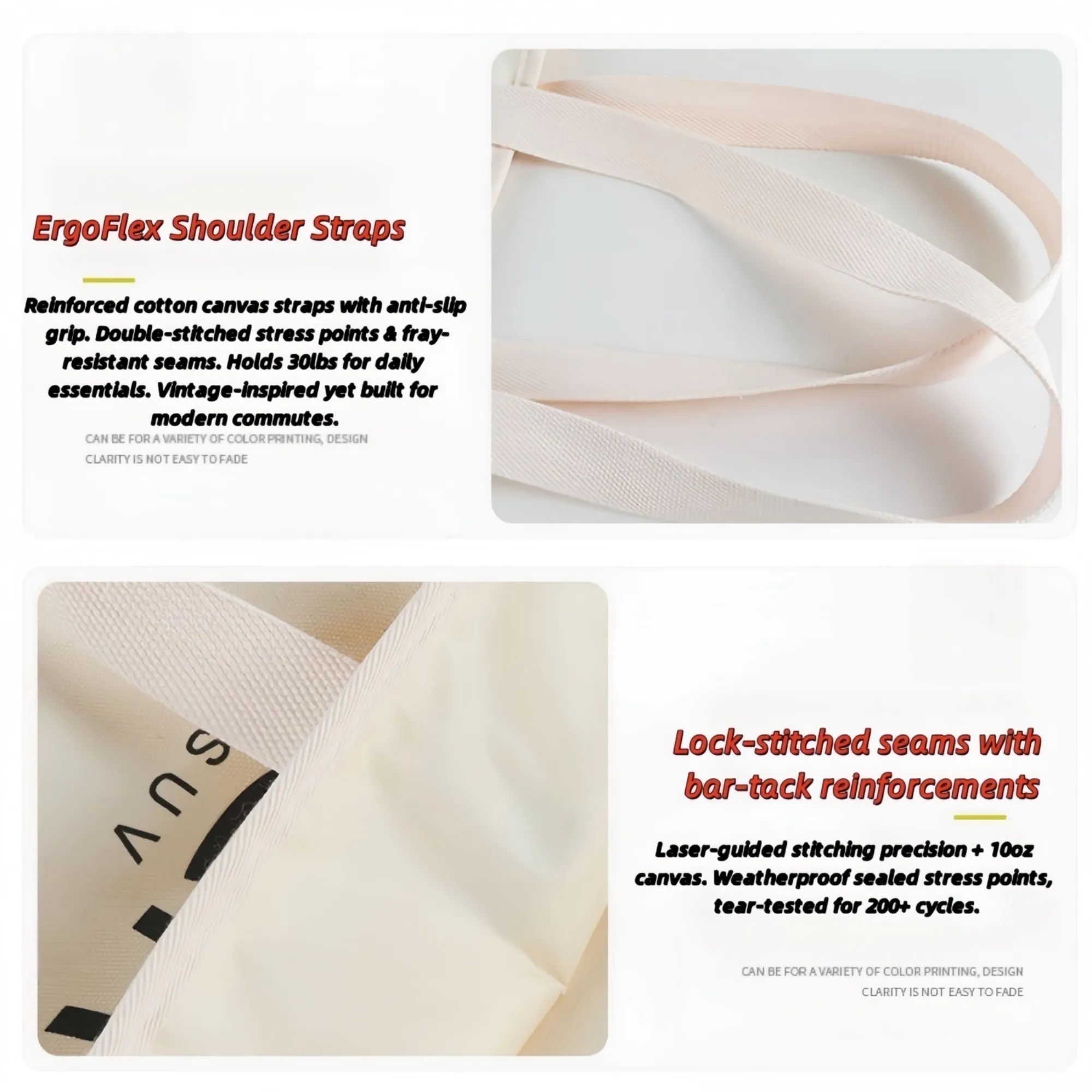 Premium 10oz Canvas Tote 2