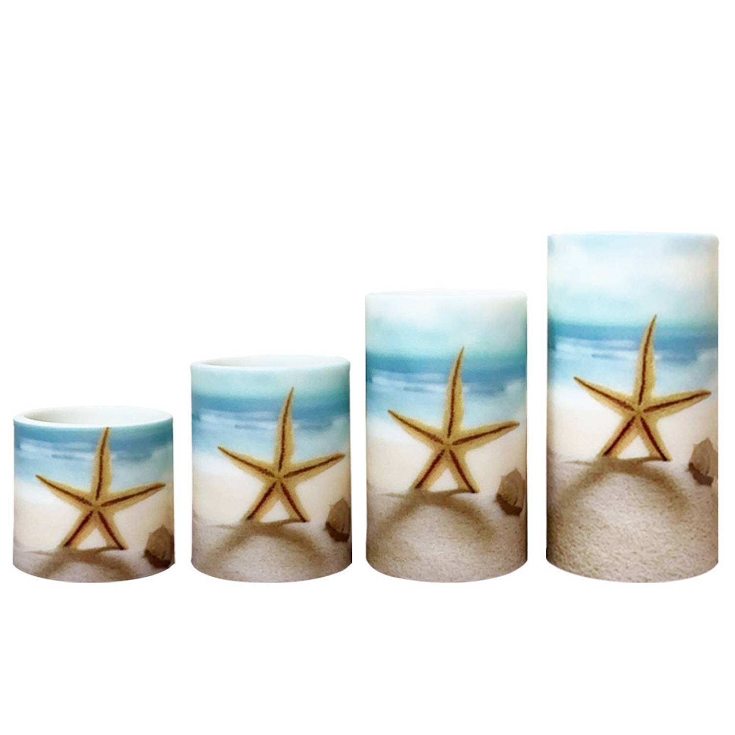 4PCS Remote Control Colorful LED Candle Lamp 1