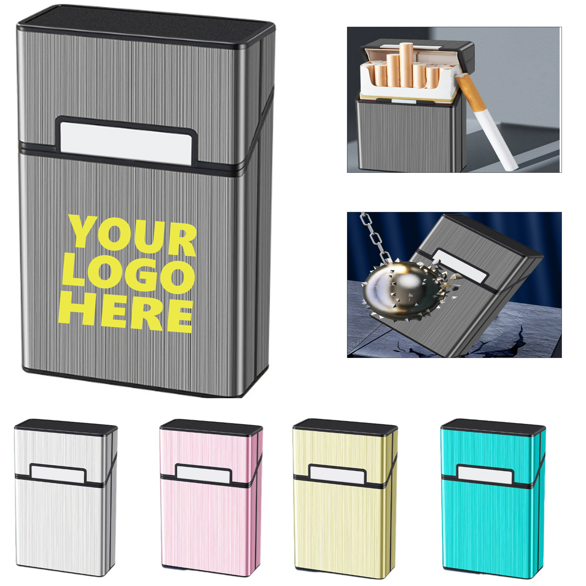 Pressure-Sealed Anti-Pressure Cigarette Case 2