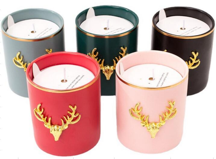 6OZ Scented Soy Wax Candles Christmas Holiday Candles 1