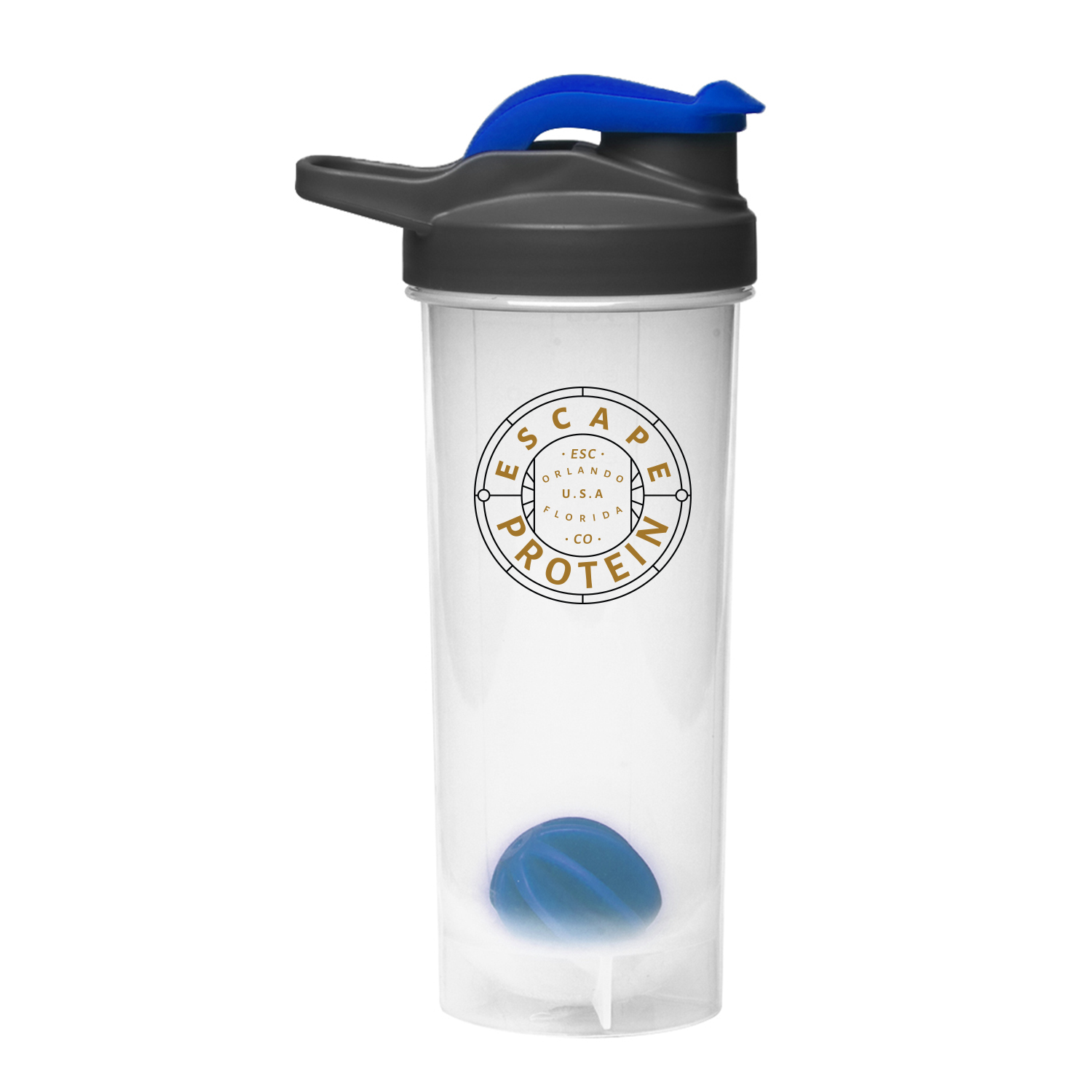 24 oz. Plastic Shaker (2 Color Imprint) 6