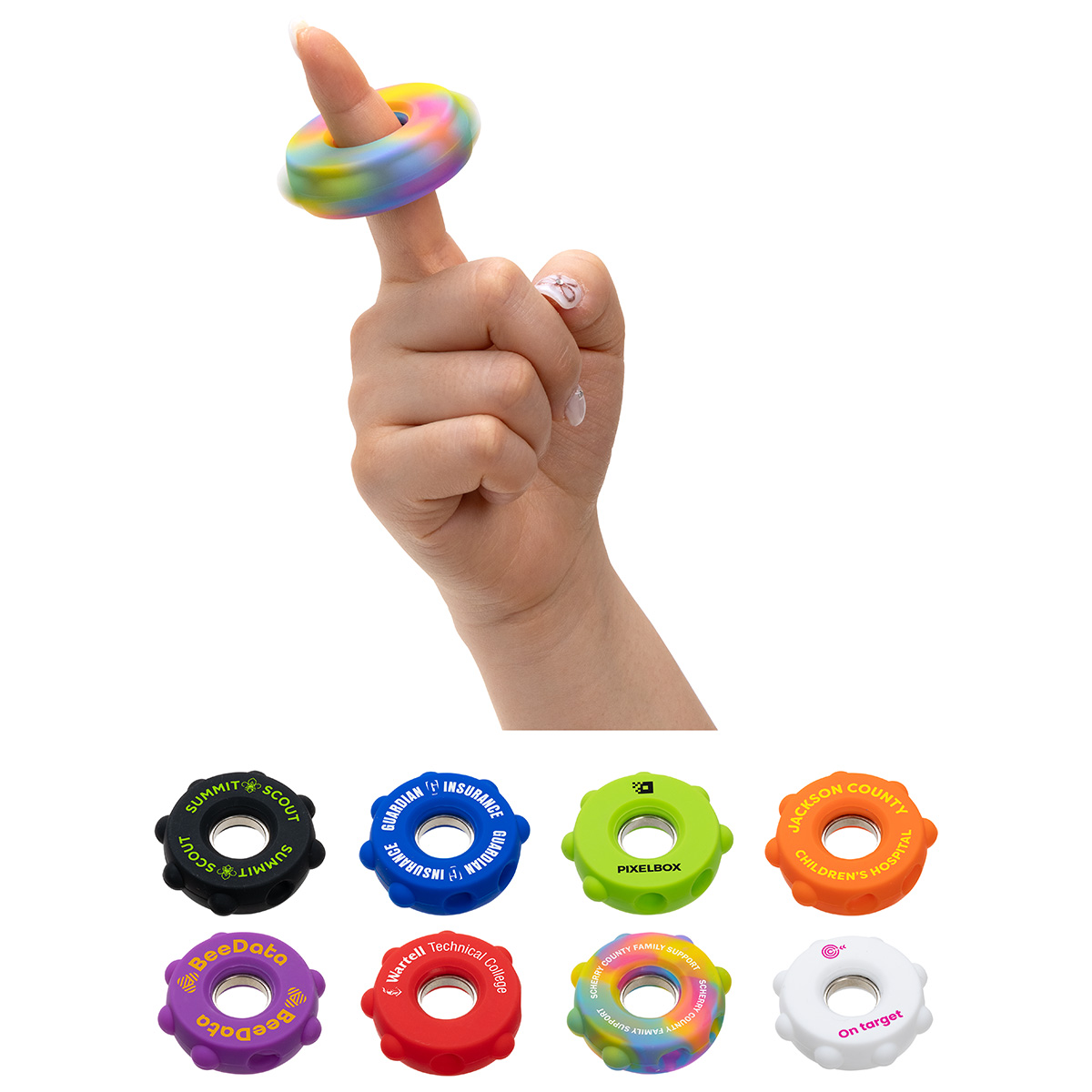 Gear Push Pop Spinner 17