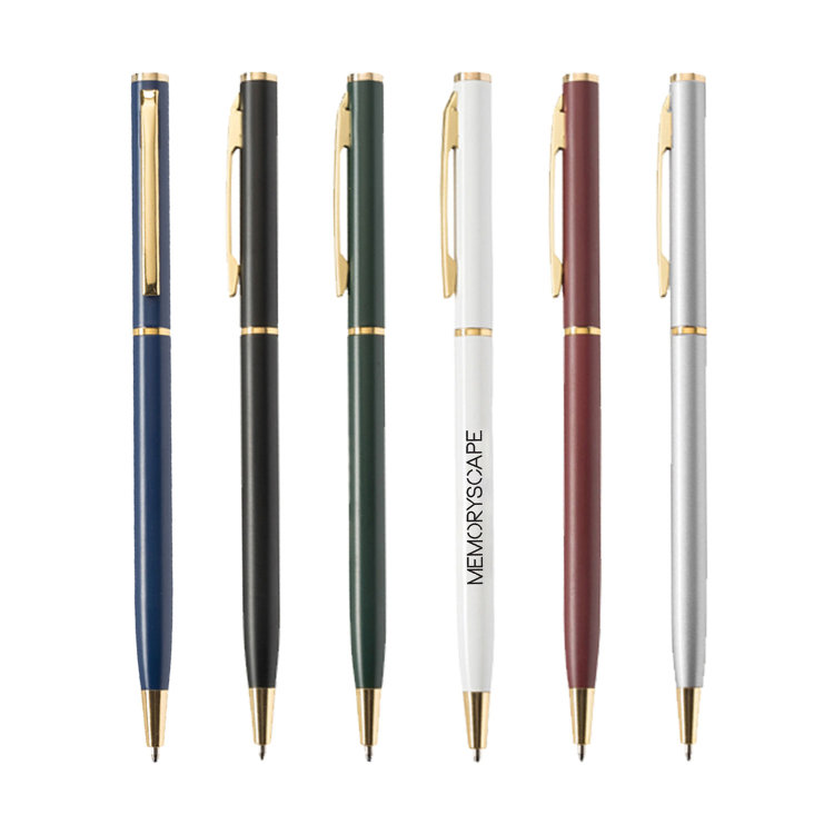 The Slim Metal Gold Pen The Slim Metal Gold Pen