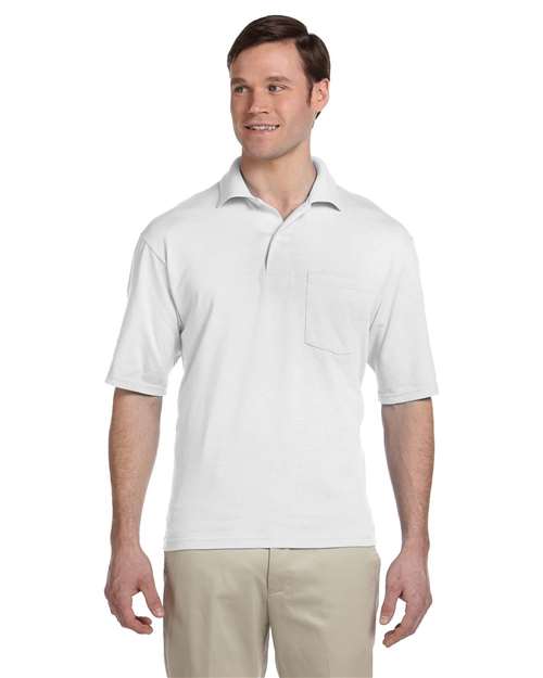 Men's SpotShield® 50/50 Polo with Pocket - 436MPR 2
