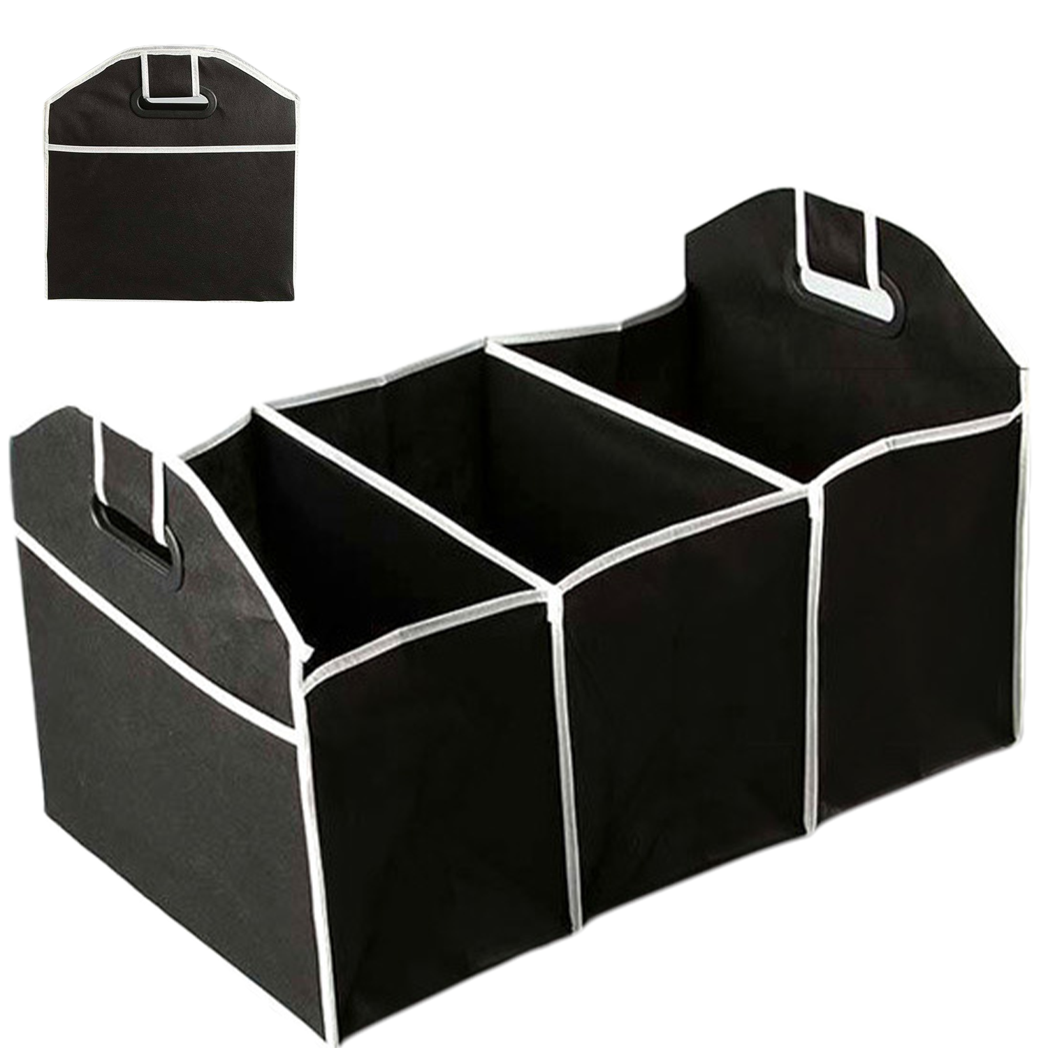 Collapsible Nonwoven Car Trunk Organizer w/ Handles 5