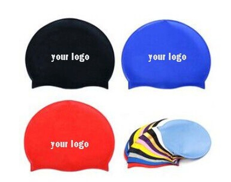 Silicone swimming cap 1