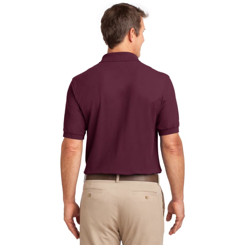 Port Authority Silk Touch Polo With Pocket. 13