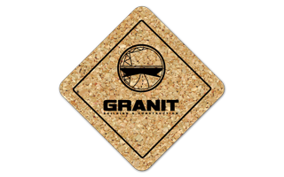 Diamond Cork Coaster 6D 2